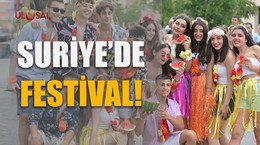 Suriye'de festival!